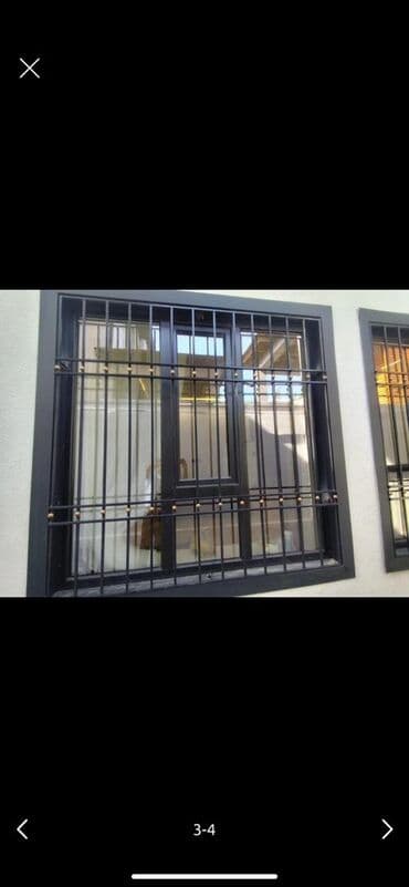 угольный брекеты: Решетки для окон, Кованные, На заказ — 7