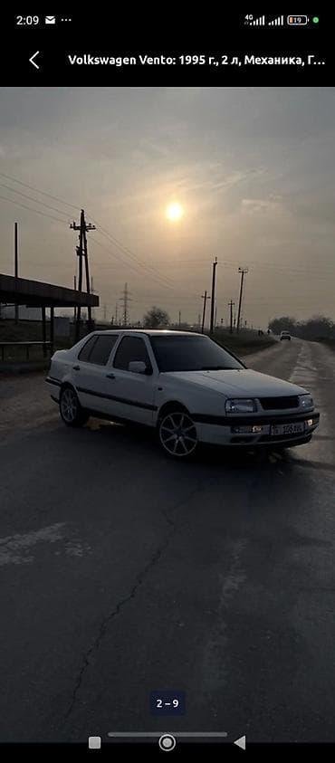 Продажа авто: Volkswagen Vento: 1994 г., 2 л, Механика, Бензин, Седан — 9
