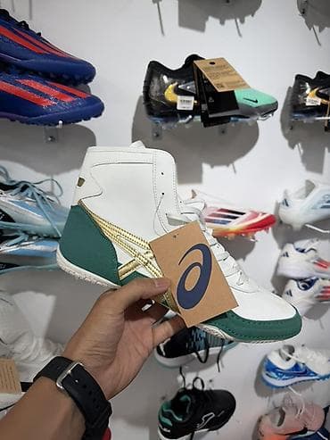 Эркектердин кроссовкасы, 35, 36, 37, Asics, Жаңы, түсү - Ак, Өзү алып кетүү, Акылуу жеткирүү