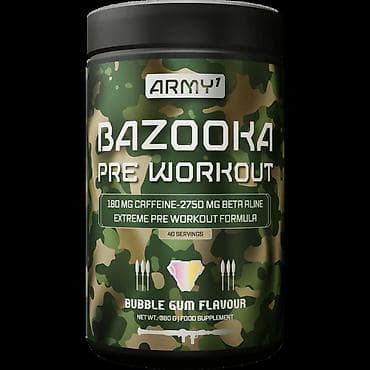 army: ARMY1 Bazooka Pre Workout — предтренировочный комплекс со вкусом — 1