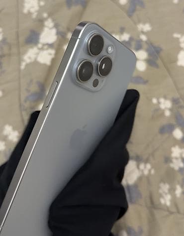 iphone case: IPhone 15 Pro Max, Б/у, 512 ГБ, Natural Titanium, Чехол, Коробка, 79 % — 3