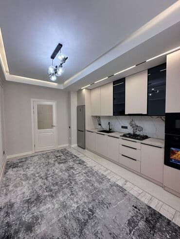 балыкчы шаарынан 3 ком квартира керее: 3 бөлмө, 120 кв. м, Элитка, 6 кабат, Дизайнердик ремонт — 9