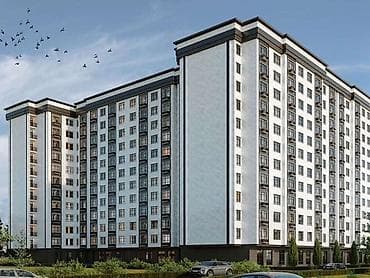 Квартиры: 2 комнаты, 86 м², Элитка, Пишпек Элитка, 3 этаж, ПСО (под самоотделку) — 5