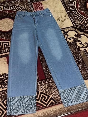 военные одежда: Джинсы женские SONICE Jeans Новый✅ - Цвет: светло-голубой деним с — 1