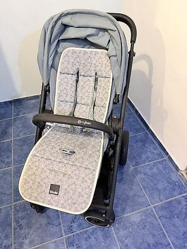 сайбекс коляска: Коляска, Cybex, цвет - Голубой, Б/у, Самовывоз — 2