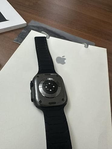 garmin bishkek: Apple Watch Ultra 2 черный полный комплект, почти не использовался — 3