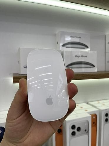 wifi extender: Беспроводная мышь Apple Magic Mouse (белая) - Сенсорная верхняя — 1