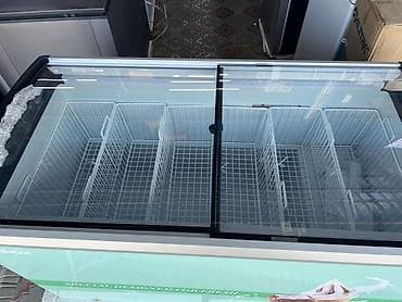 морозильные: Морозильный ларь XINGX с раздвижными стеклянными крышками - Тип — 2