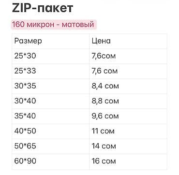 Корзины: Полиэтиленовый Пакет, Новый — 6
