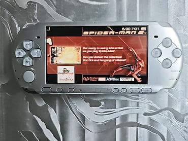 зарядка от псп: Портативная игровая консоль Sony PSP-3000 (серебристая/silver) — 7