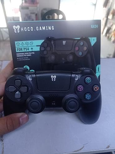 xbox console: Беспроводной геймпад HOCO.Gaming GA34 для PS4 - Совместимость: PS4 — 3