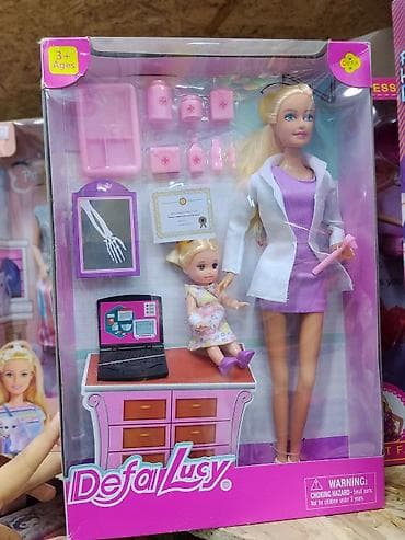 Набор кукольный Defa Lucy — доктор с малышкой и аксессуарами. Состав