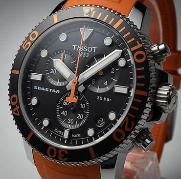 Кол сааттар: Tissot Seastar 1000 – Яркий стиль, Швейцарское качество! Настоящий — 5