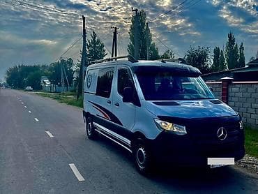 грузопассажирский спринтер: Mercedes-Benz Спринтер: 2018 г., 2.2 л, Механика, Дизель, Фургон — 1