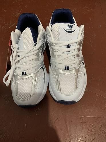 Мужские кроссовки, 42, New Balance, Новый, цвет - Белый, Самовывоз