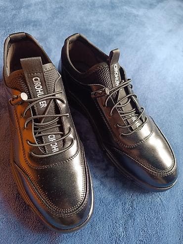 Босоножки, сандалии, шлепанцы: Мужские- подростковые повседневные кроссовки/кеды CIROHUN (надпись на — 4