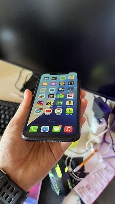 айфон хr: IPhone Xr, Б/у, 64 ГБ, Черный, 77 % — 6