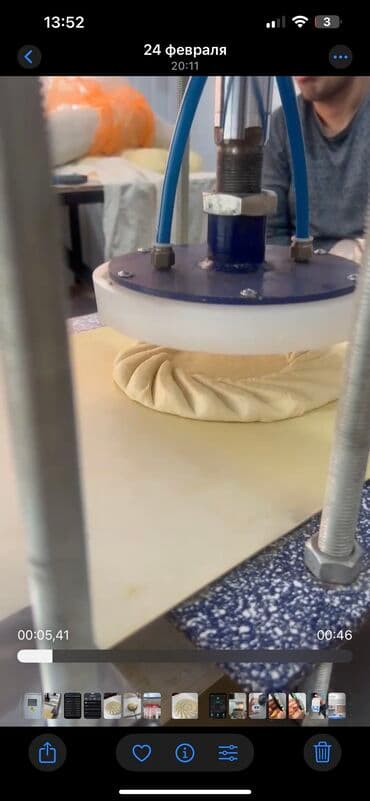 бу оборудование для производства полипропиленовых мешков: Срочно продаю 
 Станок для хлеба с мощный компрессором — 8