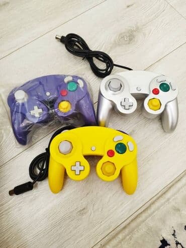 джойстики недорого: Продаю новые джойстики для Nintendo Gamecube, цена 1000 сом за штуку — 1