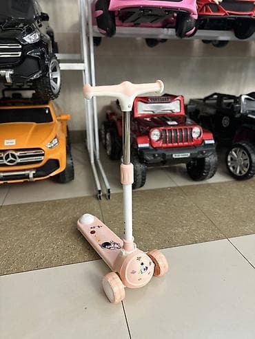 шлем детский: Детский самокат, Трёхколёсный — 2