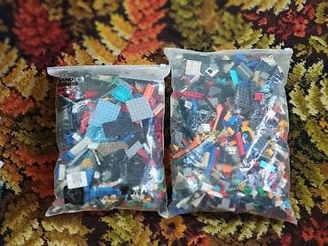 Оригинальные детали LEGO в рассыпном виде. - Содержимое