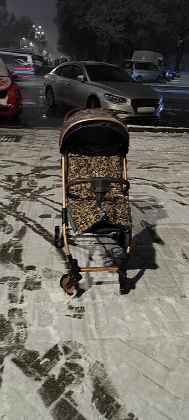 детские коляски для мальчиков: Коляска, цвет - Серый, Б/у — 5