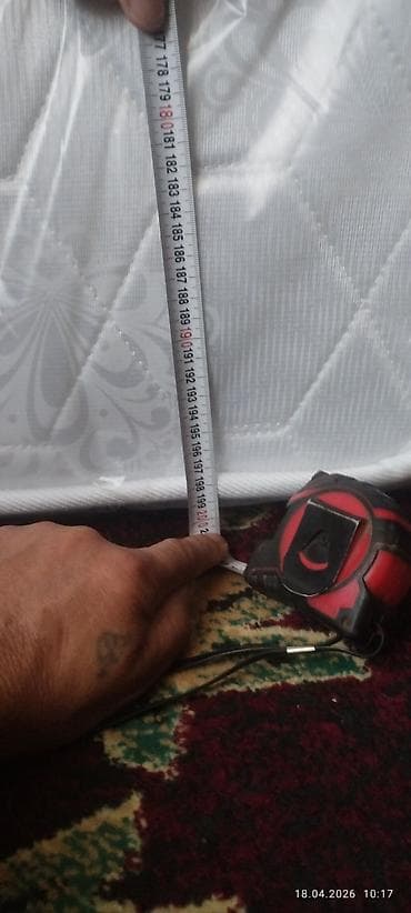 small table: Спальный матрас, Односпальный, Пружинный, Жаккард, Матрасы средней жесткости — 3