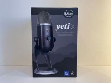 той калонка: Blue Yeti X Технические характеристики микрофона Тип — 3