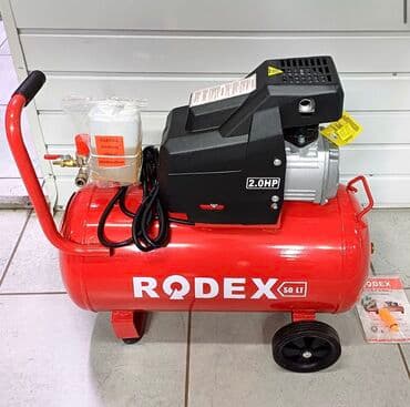 сервизи: Компрессор Для покраски, Электрический, Поршневой, Новый — 3