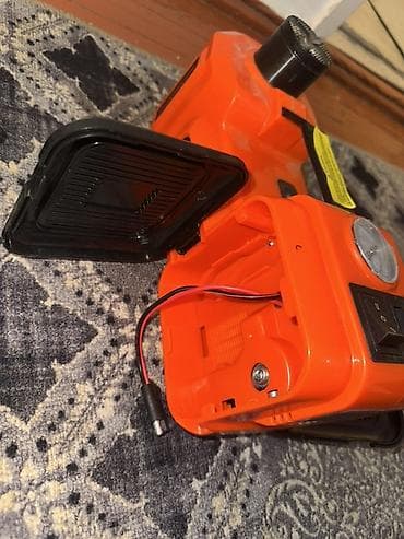 кухонные посуды: Электрический домкрат 3-в-1 для авто (12 В) Компактная — 5