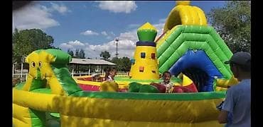 ходунок детская: Батут Надувной, Б/у — 2