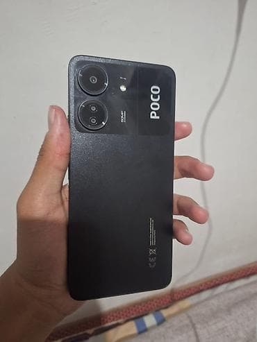 redmi g pro: Poco C65, Б/у, 128 ГБ, цвет - Черный, 2 SIM — 1