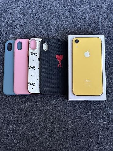xbox seroes s: IPhone Xr, Б/у, 128 ГБ, Желтый, Чехол, Коробка, 75 % — 6