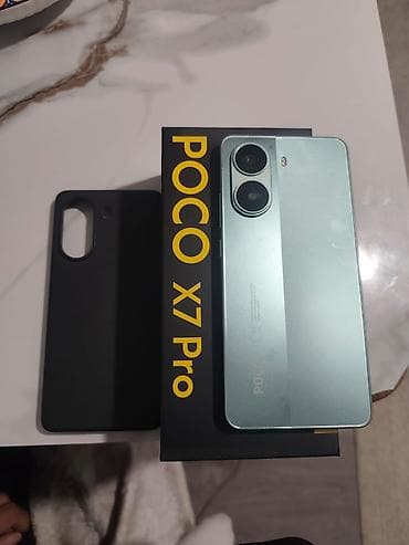 Техника и электроника: Poco X7 Pro, Б/у, 512 ГБ, цвет - Зеленый, 2 SIM — 3