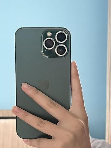 чехол xs max: IPhone 13 Pro Max, 128 ГБ, зелёный (Alpine Green) - Экран 6.7" Super — 1