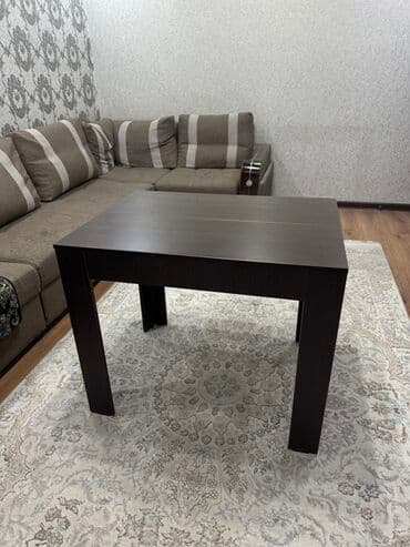 шикарный раздвижной стол: Ашкана үчүн үстөл, Колдонулган, Тик бурчтуу, Бүктөлүүчү — 24