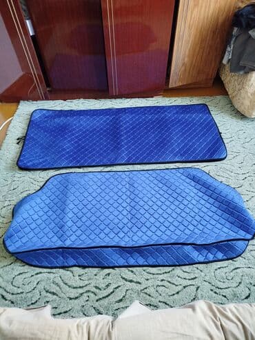 купить чехлы на сиденья авто: Чехлы Велюровые, цвет - Синий, ВАЗ (LADA), Новый, Самовывоз — 7