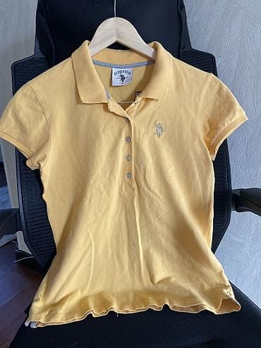 Футболка, Классическая модель, Канада, Adidas, Трикотаж, Б/у, S