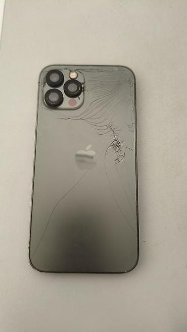 IPhone 12 Pro, Б/у, 128 ГБ, Графит, Коробка