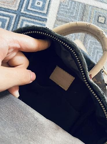 футбольные вещи: Рюкзак Louis Vuitton, монограмма Monogram Canvas. - Компактный — 2