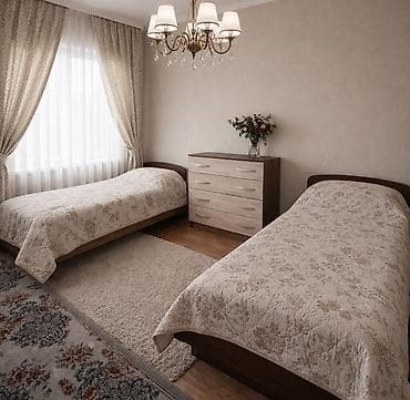прокат стол: Спальный гарнитур, Комод, МДФ, цвет - Бежевый — 1