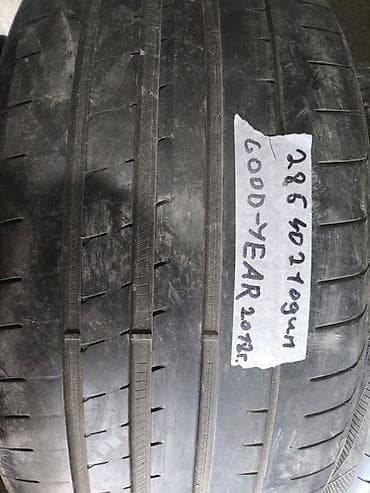 evro r: Шины 285 / 40 / R 21, Лето, Б/у, 1 шт, Легковые, GoodYear — 1