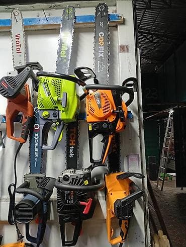 Ножовки: Бензо- и электроцепные пилы разных брендов и типоразмеров. - Доступны — 1