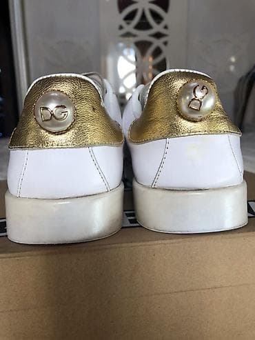 кеды dodo: Кроссовки Dolce & Gabbana Portofino Размер 38, из Европы - Цвет — 4