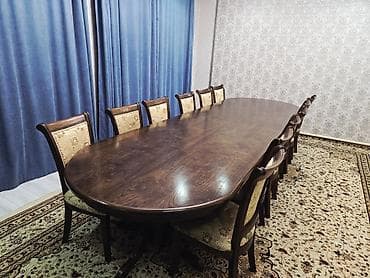 бу чехол: Стол и стул для зала, Б/у, Самовывоз, цвет - Коричневый — 6