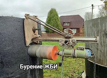 железобетонные стойки: Алмазное бурение железобетона (ЖБИ) - Точное сверление отверстий — 1