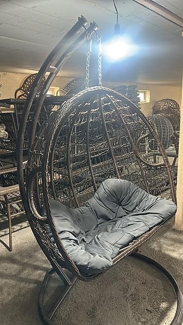 качели шезлонги: Подвесное кресло, Новый, Бесплатная доставка, цвет - Красный — 3