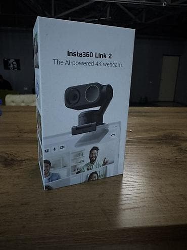 Техника и электроника: Insta360 Link 2 — умная веб‑камера с 4K‑разрешением и ИИ — 1