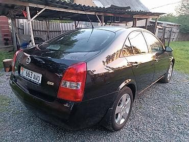 Транспорт: Nissan Primera: 2002 г., 2 л, Кол менен иштөөчү, Бензин, Седан — 5