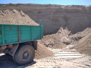 Песок, Ивановский карьер, В тоннах, Камаз